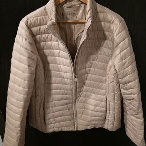 Michael Kors Women's Tan Quilted Jacket